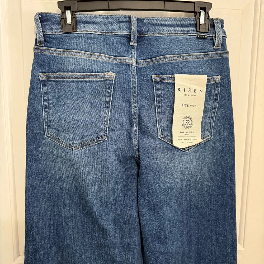 Risen Cory High Rise Wide Front Yoke Jeans *NEW WITH TAGS* - Picture 8 of 16